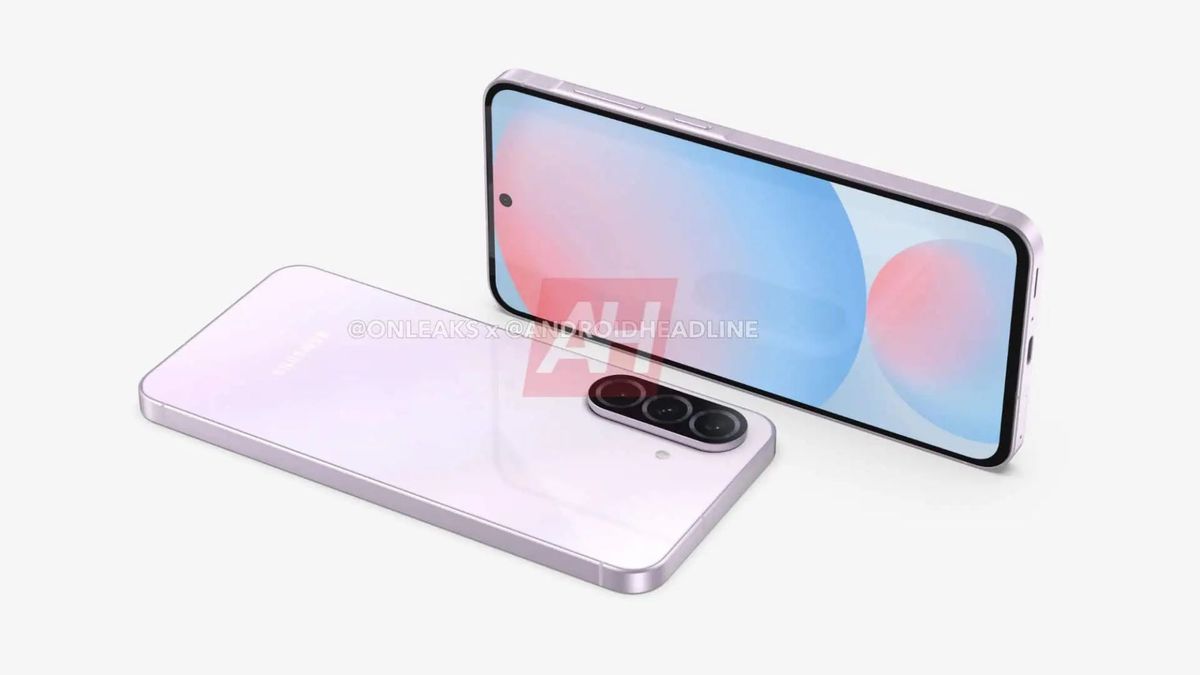 Samsung’s mid-range Galaxy A56 render leak showcases minimal design changes